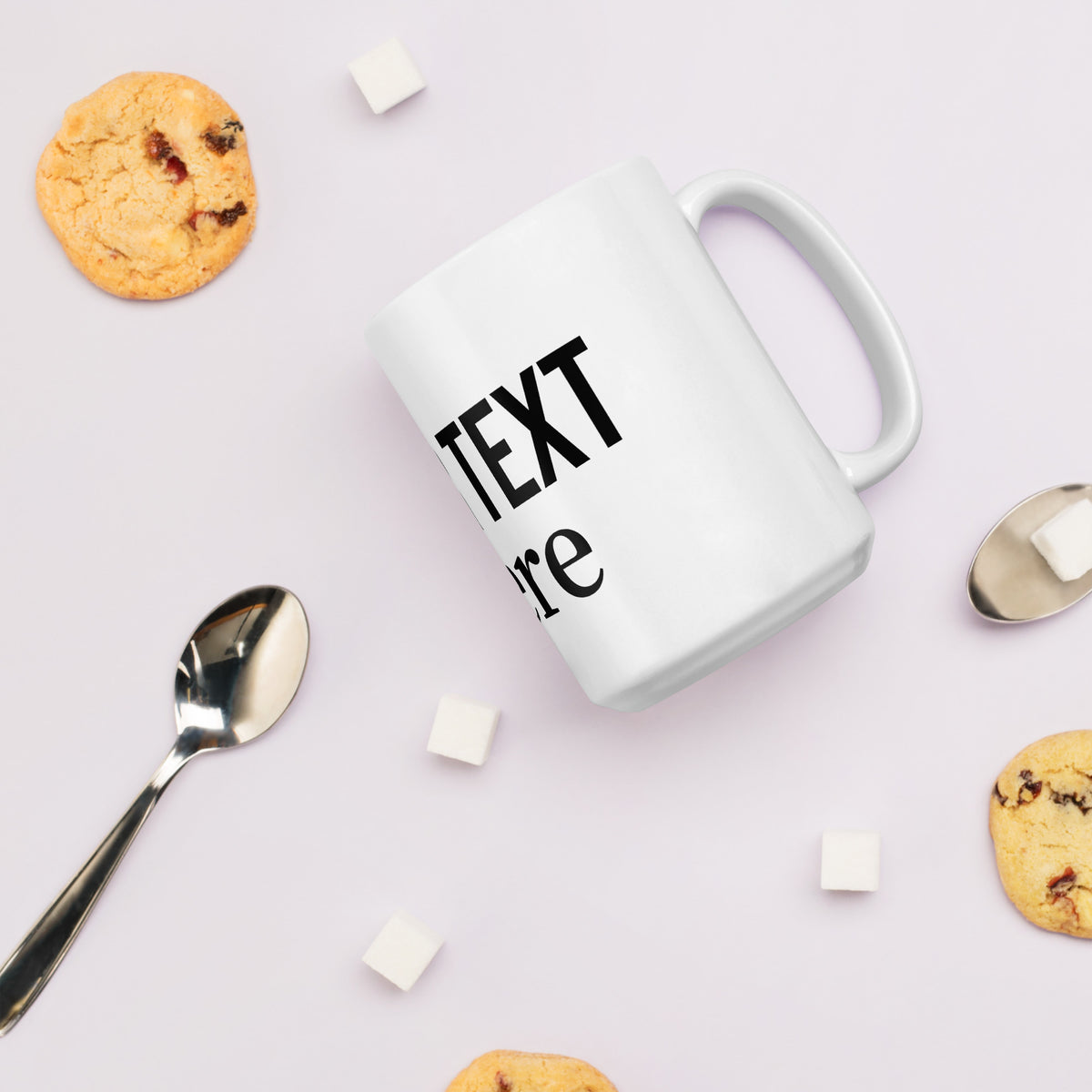 This customizable ceramic mug comes in clean white with a comfortable handle. Your logo can be printed right in the center of the cup, and three sizes (11oz, 15oz, 20oz) are available for you to pick from. Crafted from smooth ceramic, it offers a silky touch when you hold it.